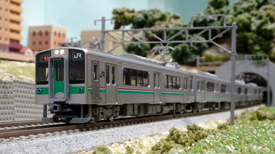 鉄道模型】701系1000番台 仙台色 登場 - ビスタ模型鉄道（エヌゲージ日記）