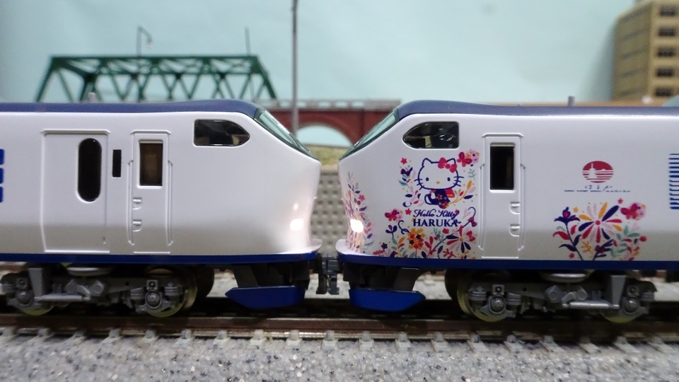 TOMIXからJR281系特急「はるか」が入線 - ビスタ模型鉄道（エヌゲージ
