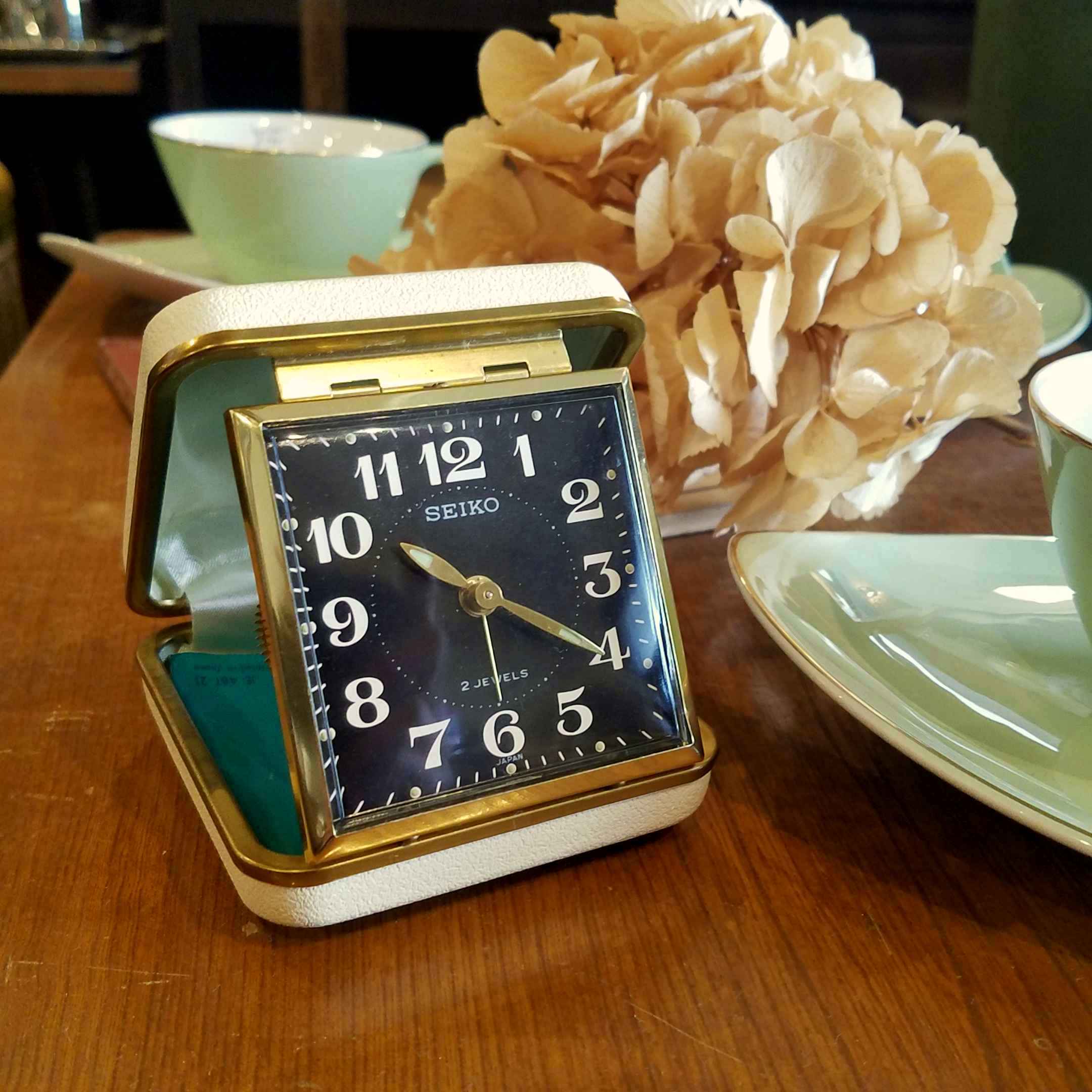 昭和レトロなSEIKO/セイコーのトラベルクロック - [Sold Out]過去の
