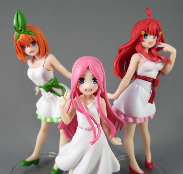 フィギュアレビュー 五等分の花嫁∬ Gasha Portraits 02 - 金の