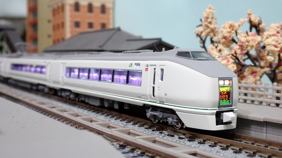 651系 特急「スーパーひたち」に室内灯 - ビスタ模型鉄道（エヌゲージ