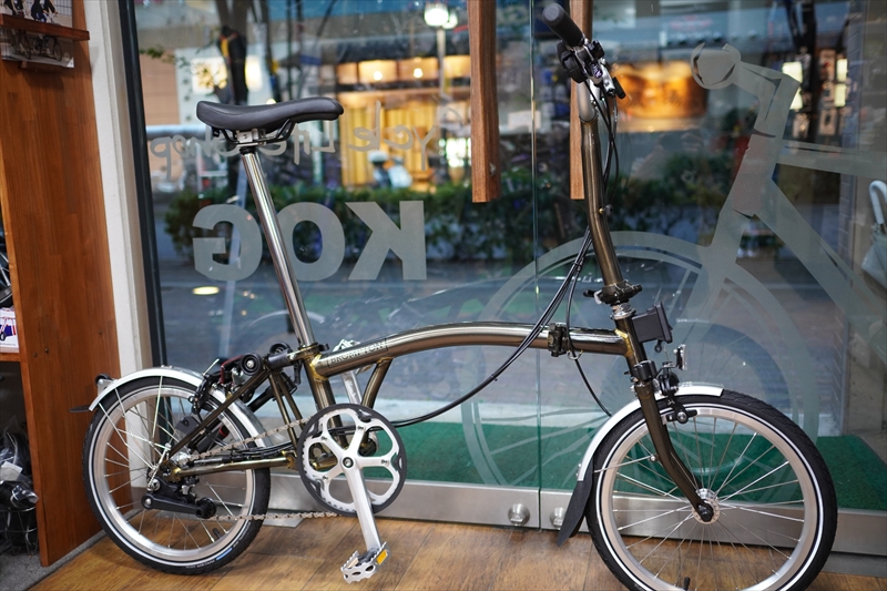 BROMPTON ゾクゾクする 金属の質感 ブラックラッカー - Cycle