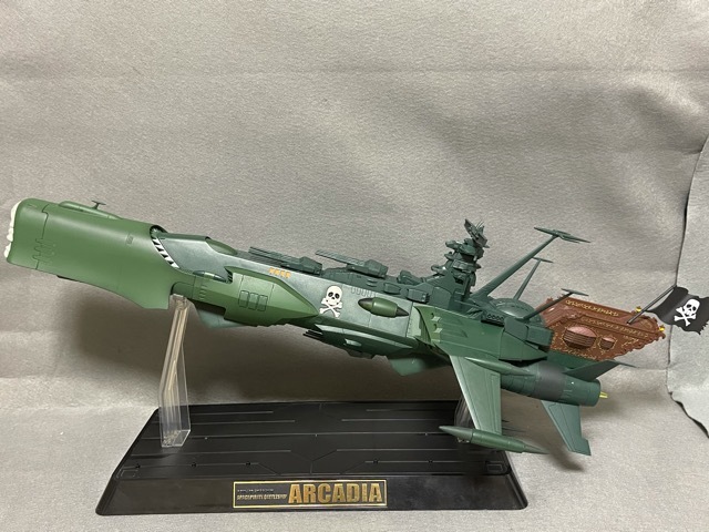 超合金魂 GX-67 宇宙海賊戦艦アルカディア号 （銀河鉄道999）レビュー