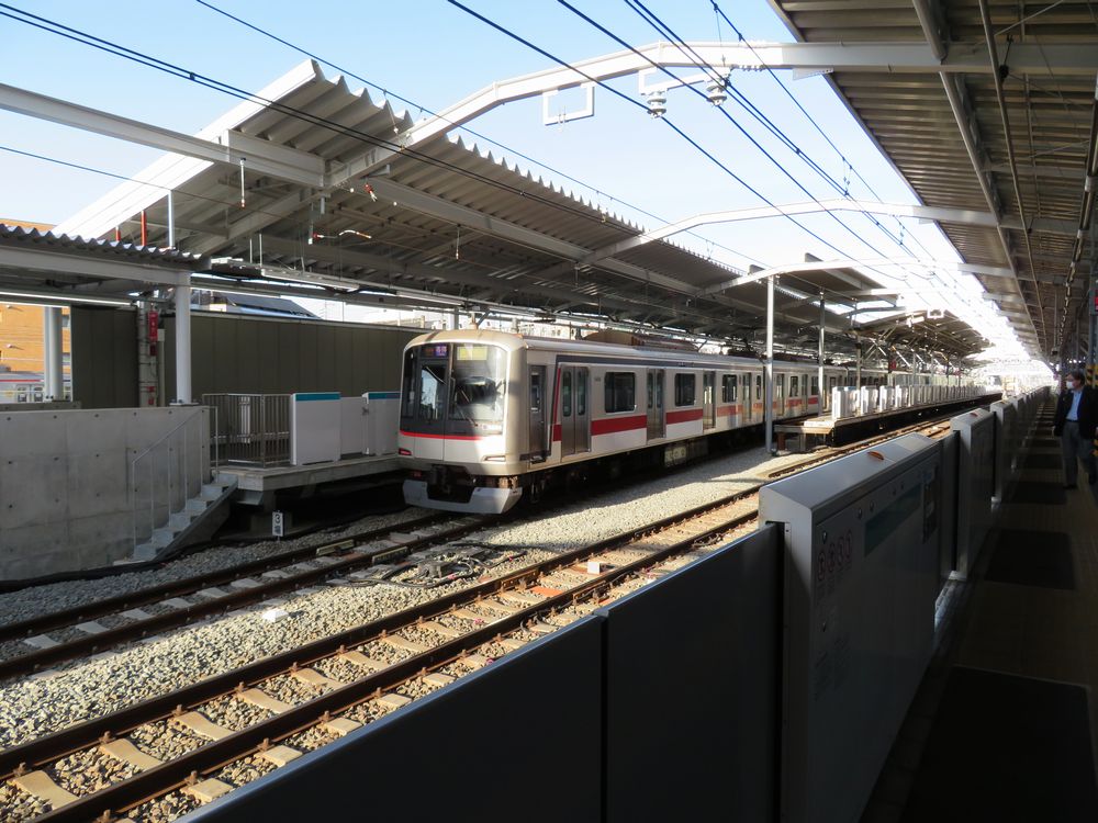 東急目黒線奥沢駅改良工事（2022年3月14日取材） - Reports for the