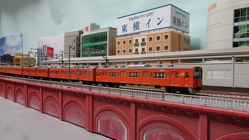 入線前夜？！？】JR201系中央線 H7最終編成 - ビスタ模型鉄道