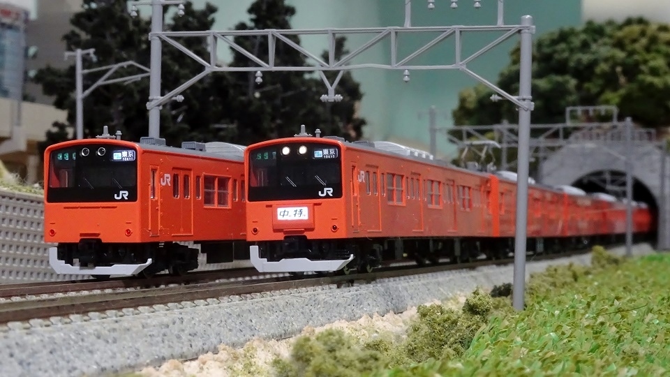 新車入線】 201系 中央線・分割編成 ーついに待望のTOMIXから最新仕様