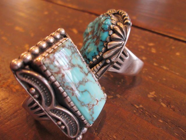 Harry H Begay ハリービゲイ ナバホトラディショナル リング - FOUR