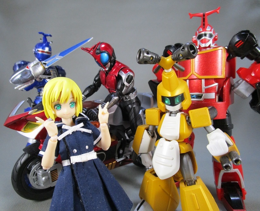 玩具レビュー 超合金 スーパーチェンジシリーズ カブタックDXセット