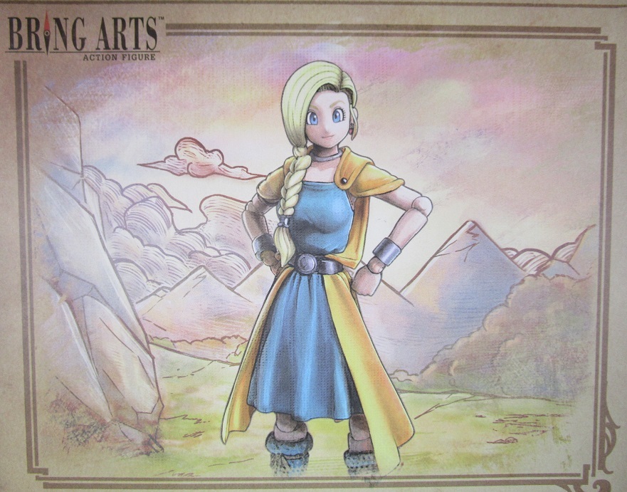 玩具レビュー ドラゴンクエストV 天空の花嫁 BRING ARTS ビアンカ - 金