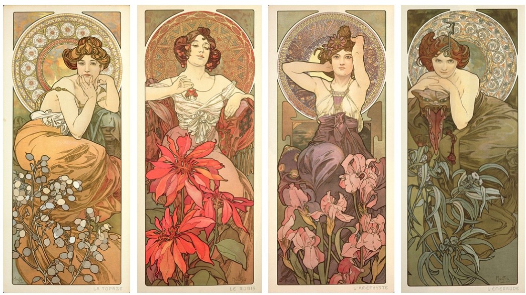 線を引き立てる色の美しさ | 足跡・眼跡