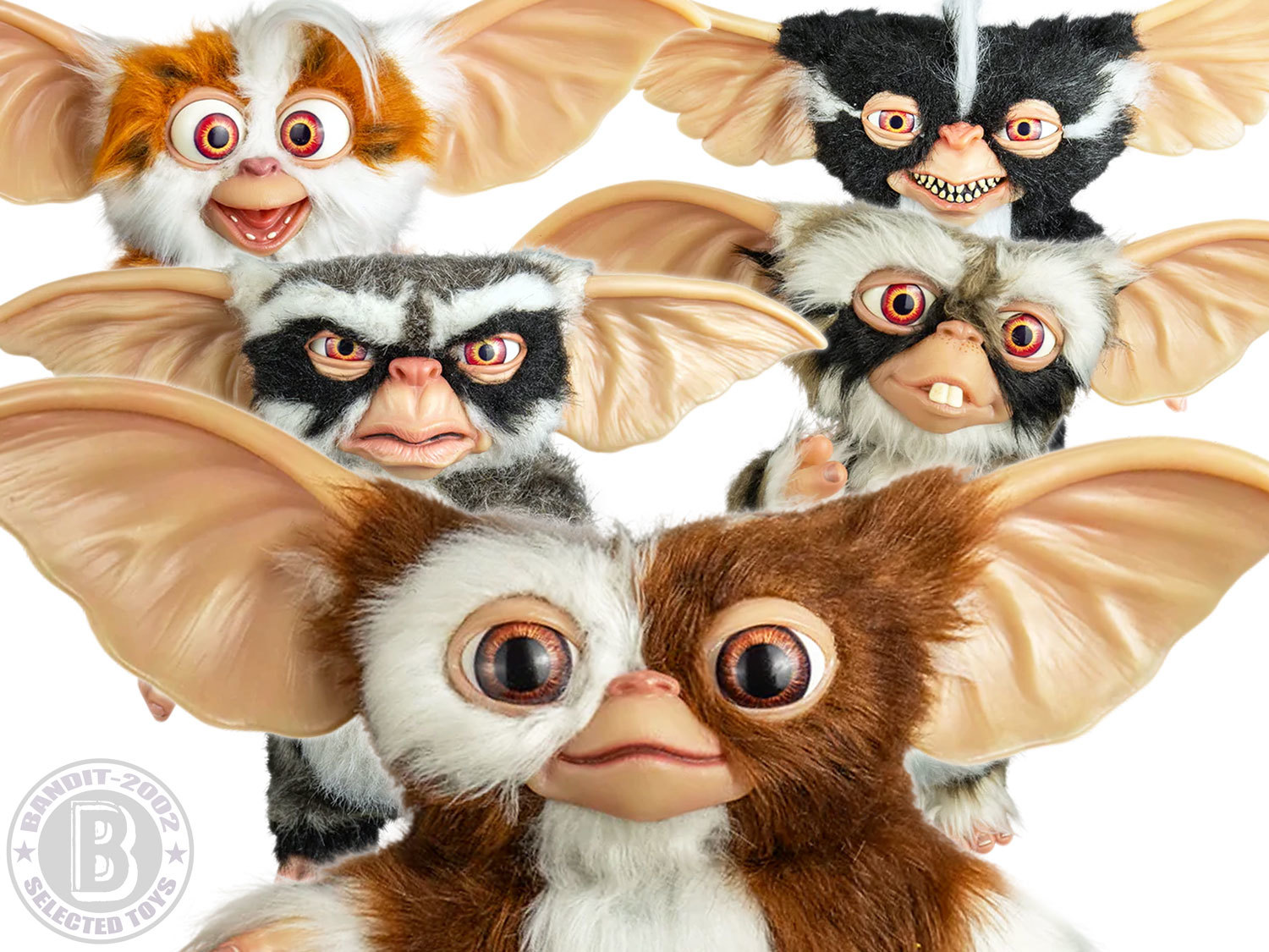 モグワイ大集合！！もふもふでふわふわなギズモたちがプロップレプリカ