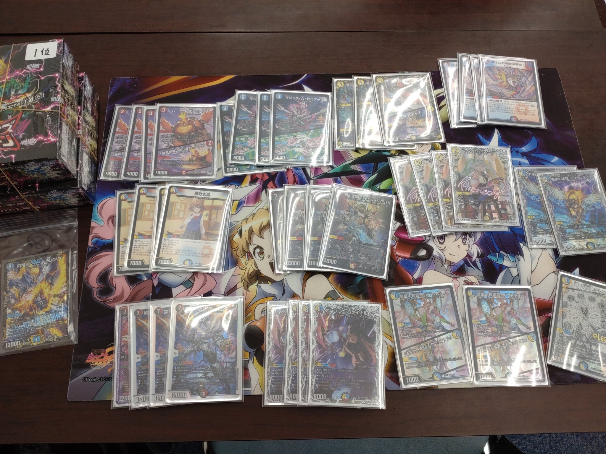 ラッカ庵野 ゾージア デッキ 40枚 おまけパーツあり ラッカ庵野