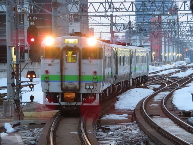 普通列車・札幌発旭川行き・923D キハ40系ラストランへ | blog de