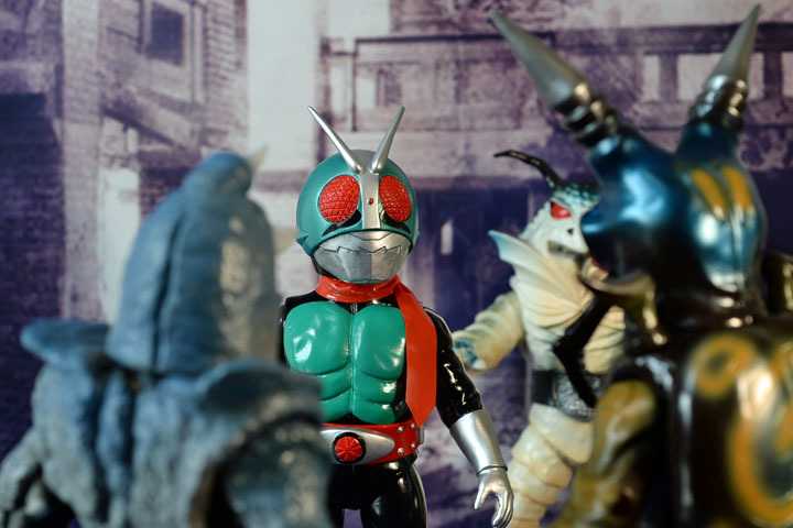 怪人 カミキリキッド (メディコム・トイ 東映レトロソフビコレクション