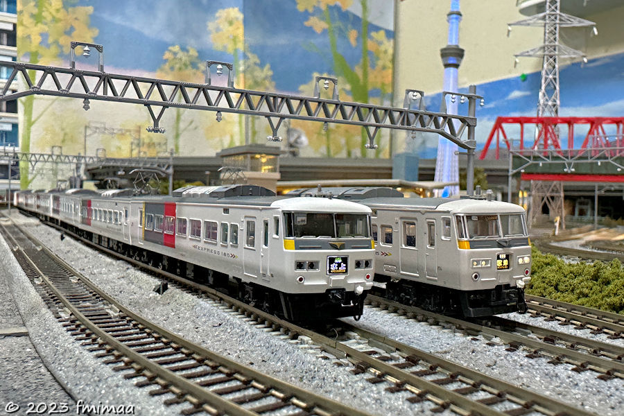 新・群馬の鉄 14 … 185系200番台 ≪EXPRESS 185≫ KATO vs TOMIX 比較