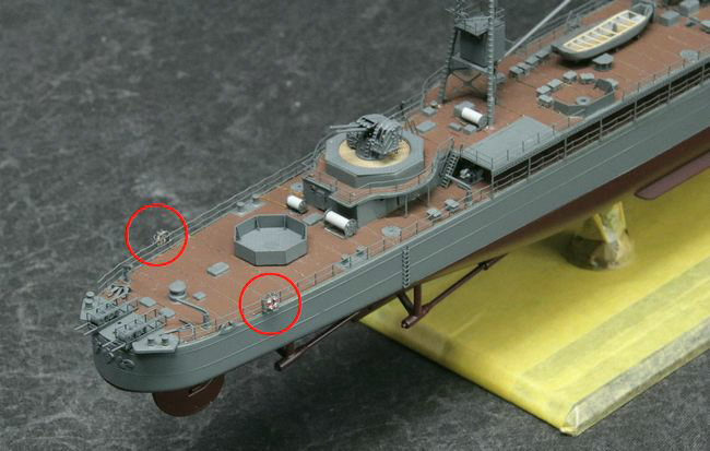 HIGH-GEARedの模型と趣味の日常 1/350防空巡洋艦「五十鈴」製作 その21