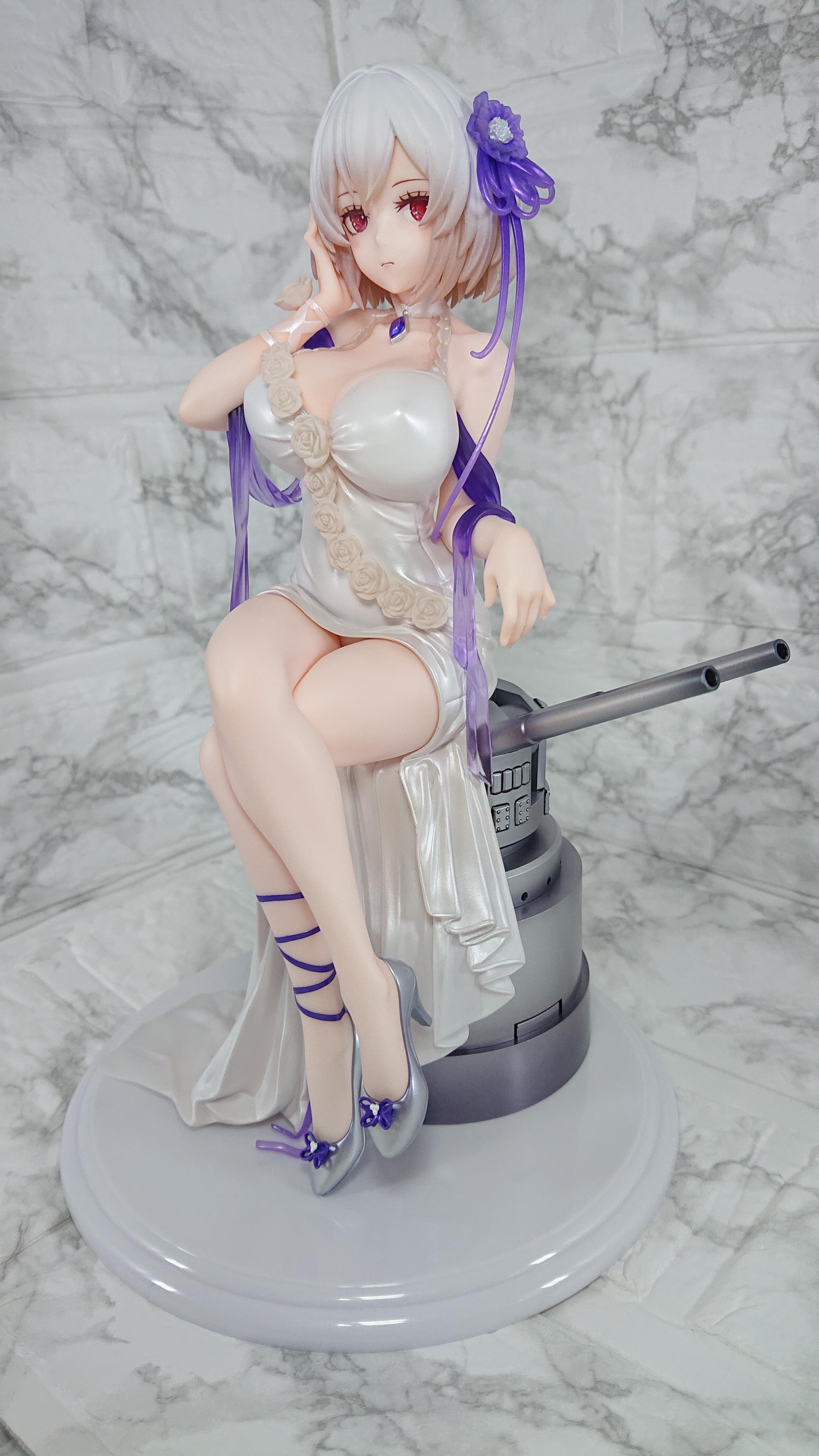 フィギュアレビュー ： アズールレーン シリアス ホワイトローズ 1/7