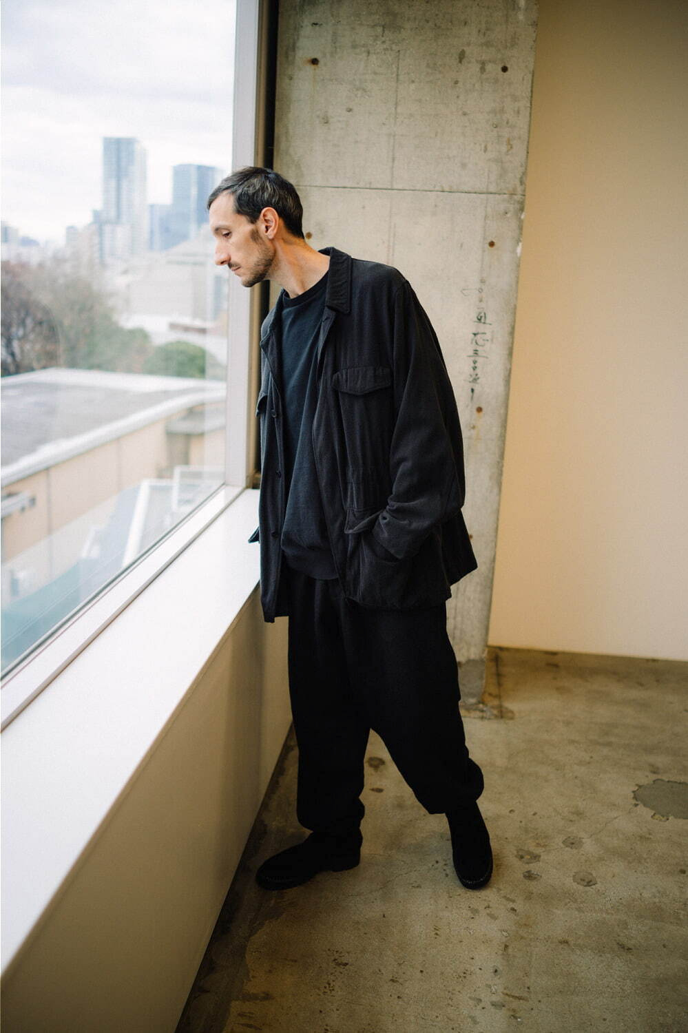 silk nep military jacket | City Lights VOICE