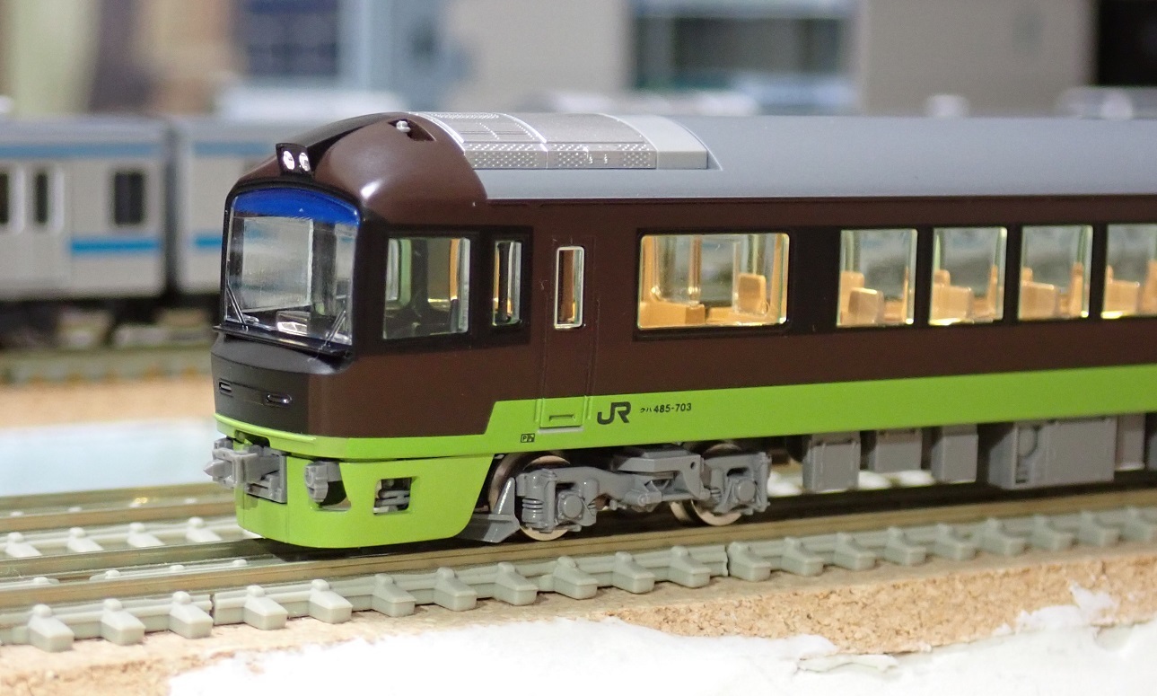 tomix 485系700番台 リゾートやまどり 入線 | 川崎駅 レイアウト製作日誌