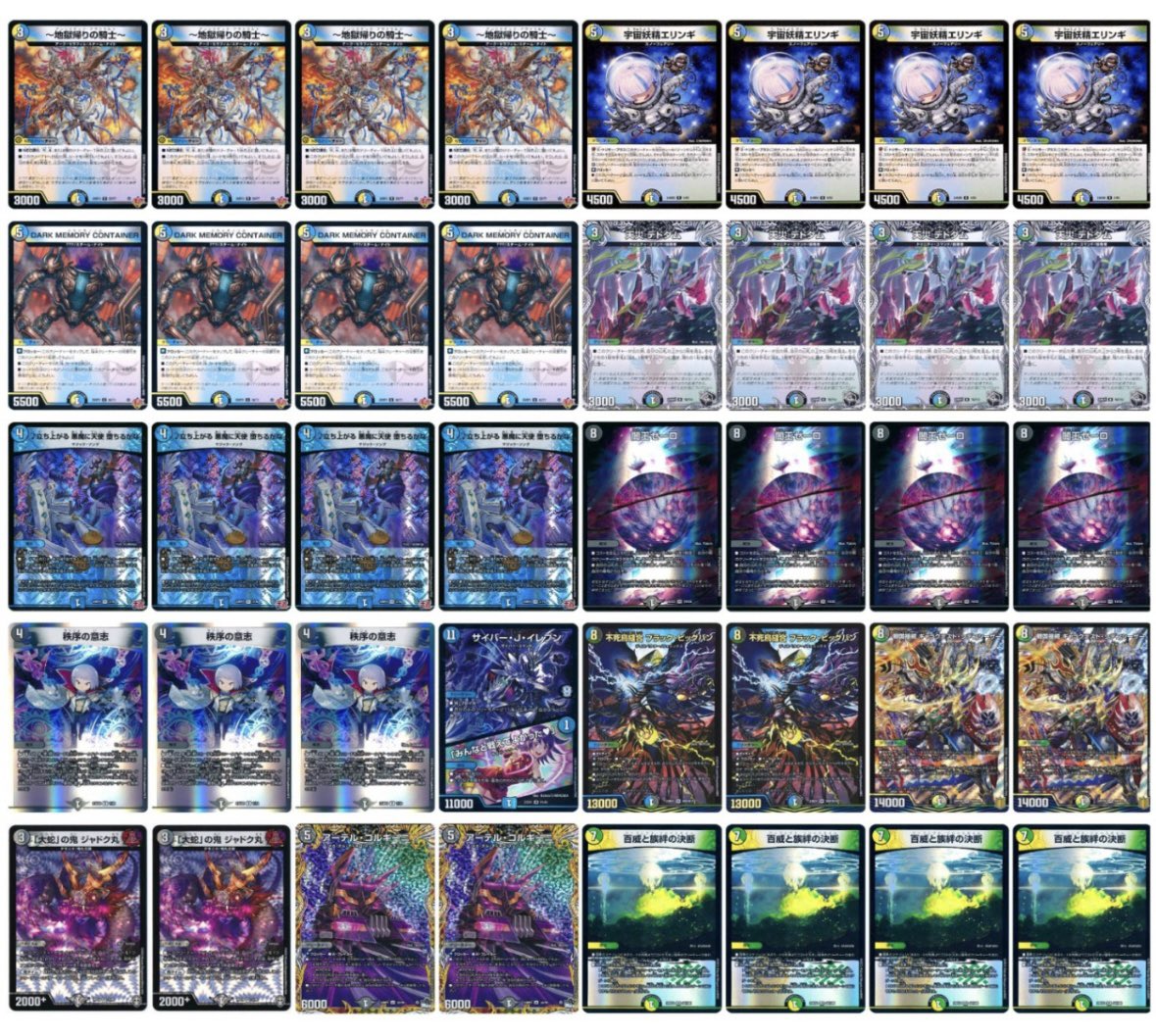 デュエマ オリジナルCS】「トレカラインCS(2026/1/10)」結果 4C創世竜