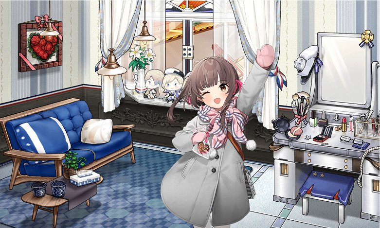 艦これゲーム記事 期間限定グラフィック バレンタインmode2023 - 金の