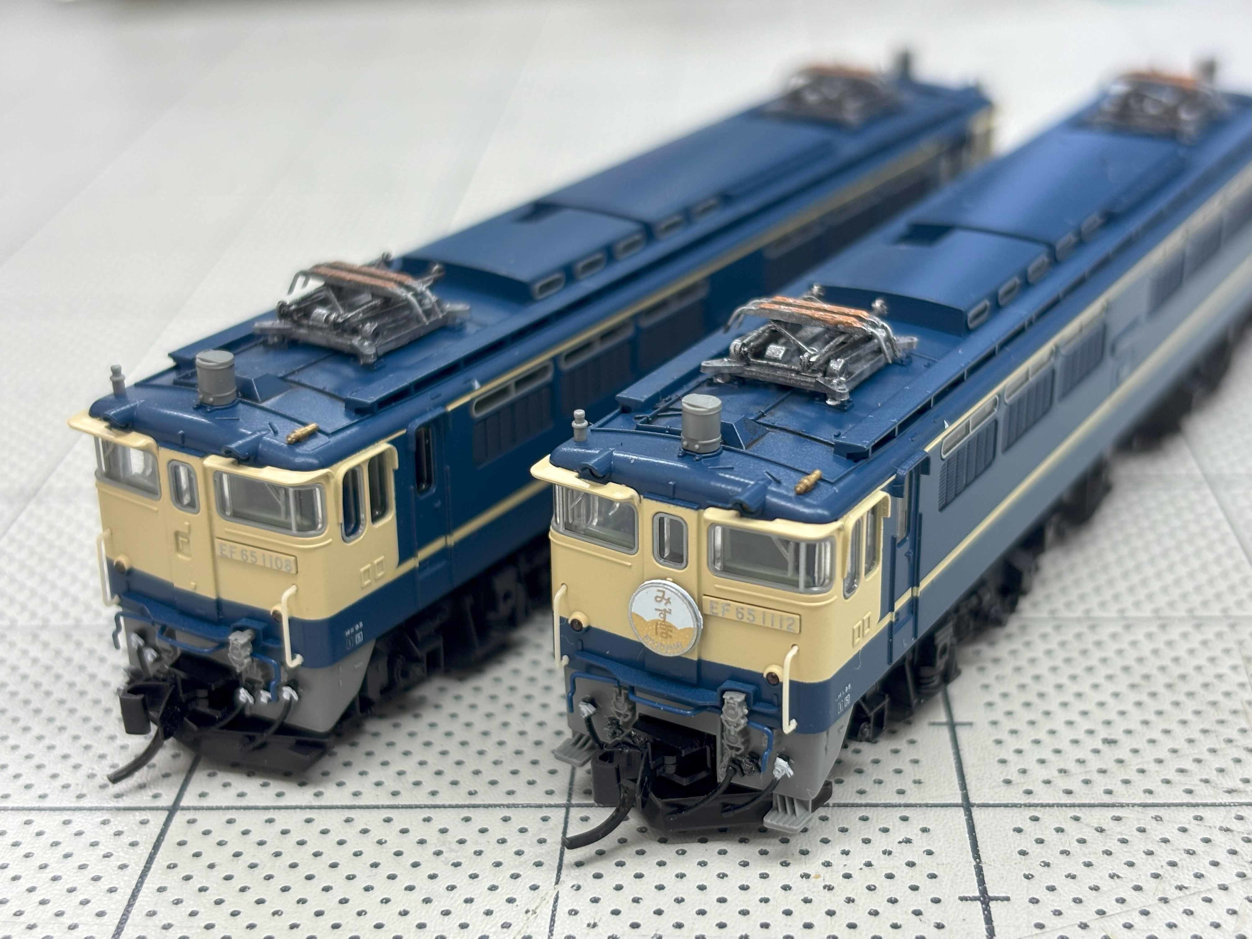 KATO 3061-1 EF65-1000 後期形(中古)の入線整備 | はんなり華鐵記Ⅱ