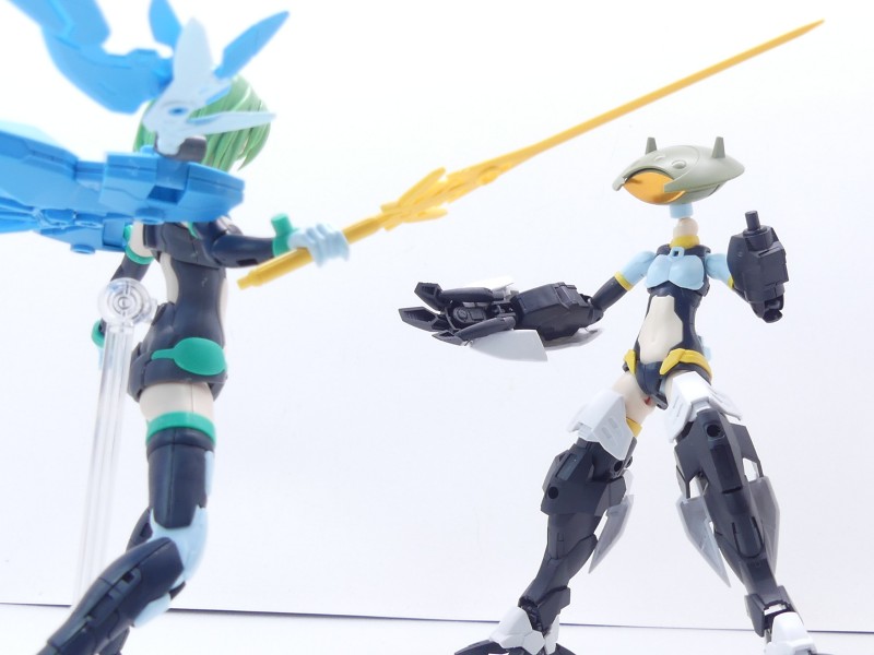 GBNW:MM】22：エグザビークル（装甲突撃メカVer.）＆30MS 作れ