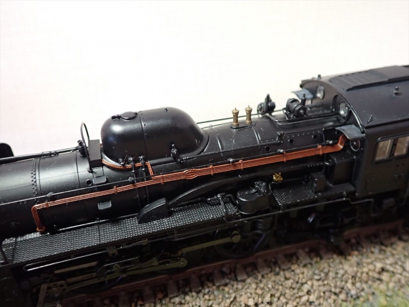 天賞堂 C58 北海道タイプ 切詰デフ 平底テンダーが入線しました