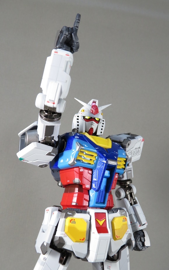 玩具レビュー 超合金×GUNDAM FACTORY YOKOHAMA RX-78F00 GUNDAM - 金の