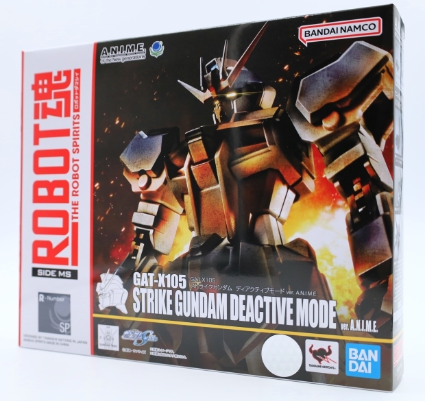 ROBOT魂＜SIDE MS＞ GAT-X105 ストライクガンダム ディアクティブ