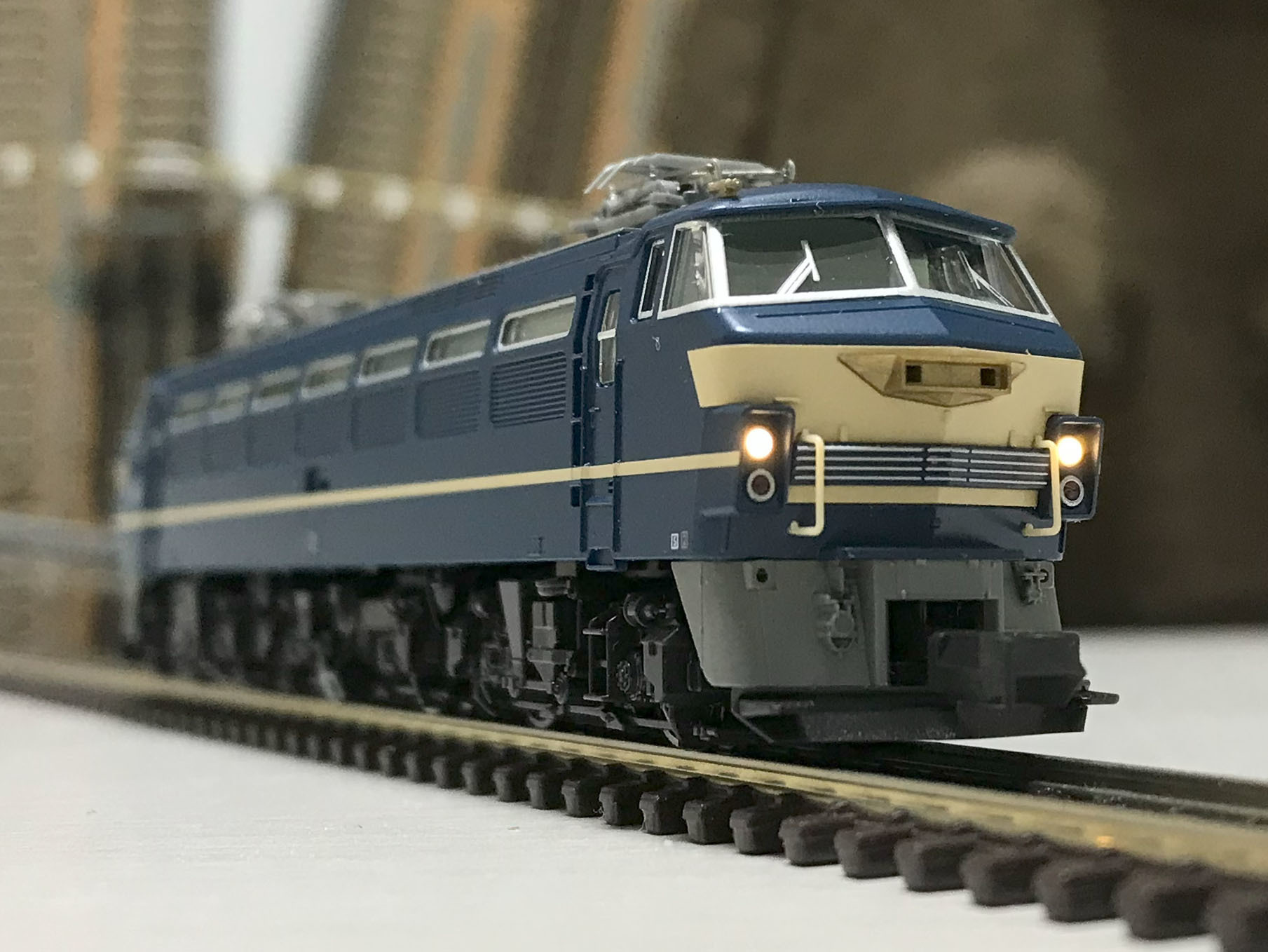 KATO 3090-3 EF66 0番台後期形 ブルートレイン牽引機の入線整備（前