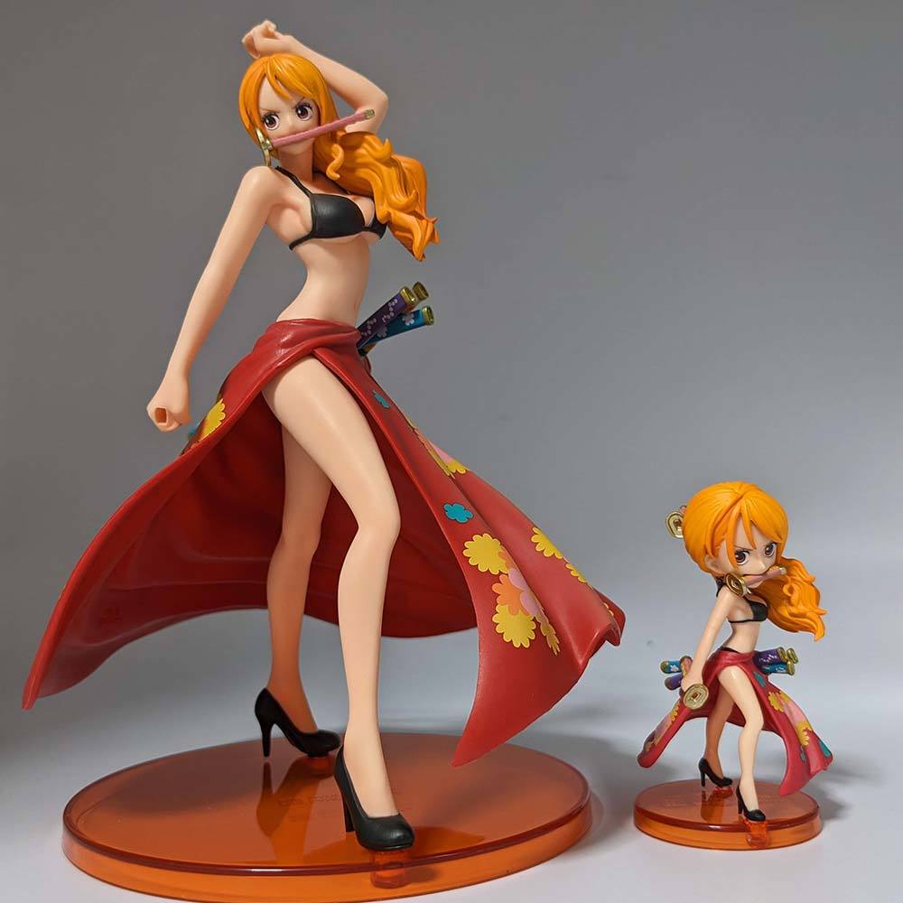 ナミさんの新作フィギュア「三刀流 ナミ」が到着！ - フィギュア