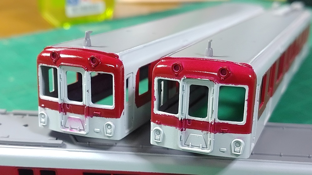 エンドウ 近畿日本鉄道2410系 モ2410(冷) 車体キット 未完成品ジャンク