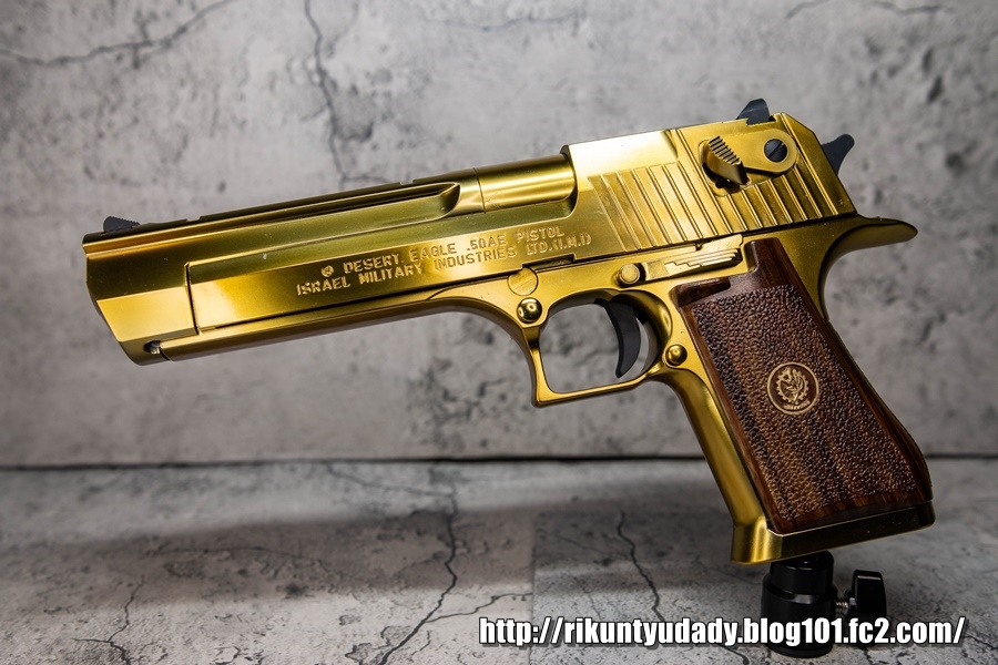 カスタム塗装】東京マルイ デザートイーグル.50AE クロームステンレス