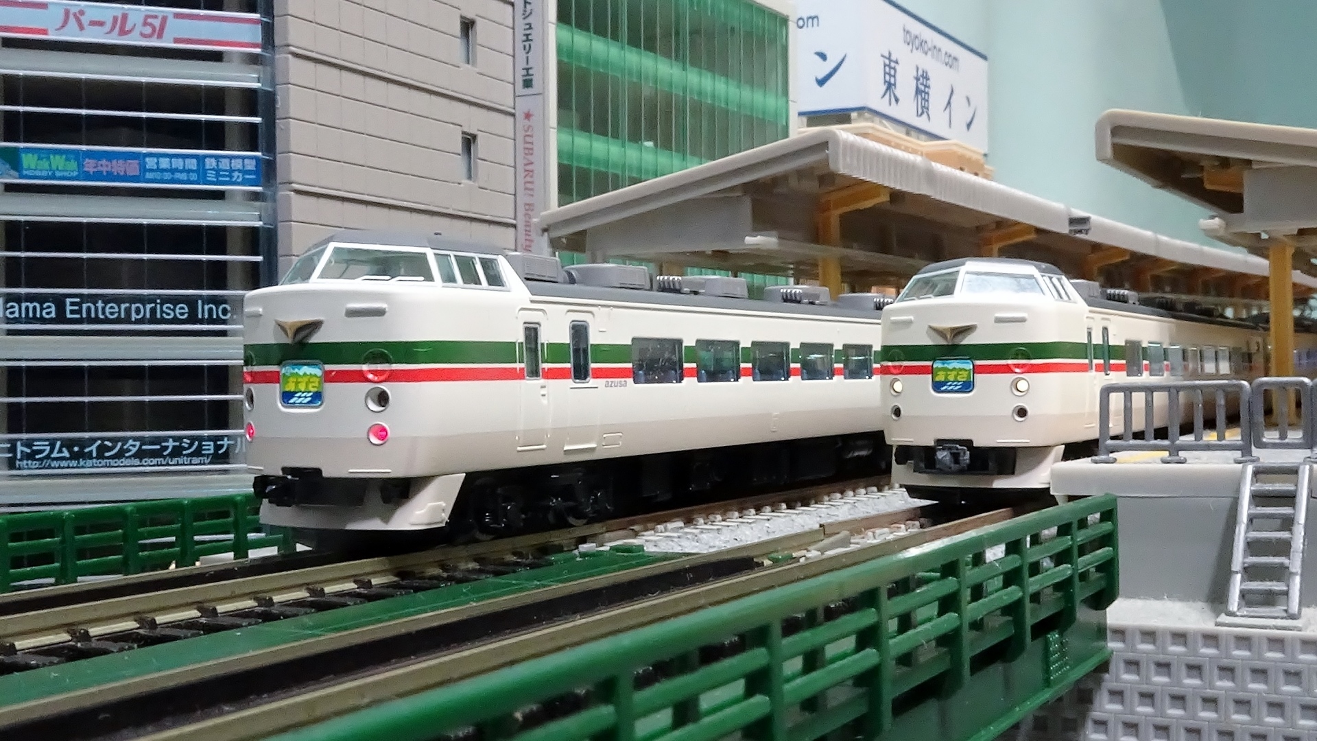 新車入線】JR 183-1000系 グレードアップあずさ - ビスタ模型鉄道