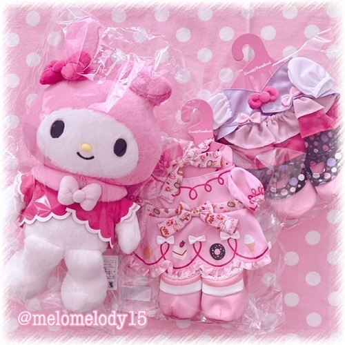 マイメロディ おきがえぬいぐるみ・Sanrio Lovers Partyグッズ