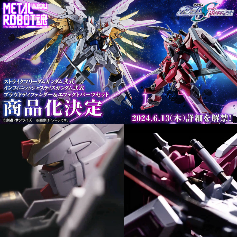 METAL ROBOT魂で「ストライクフリーダムガンダム弐式