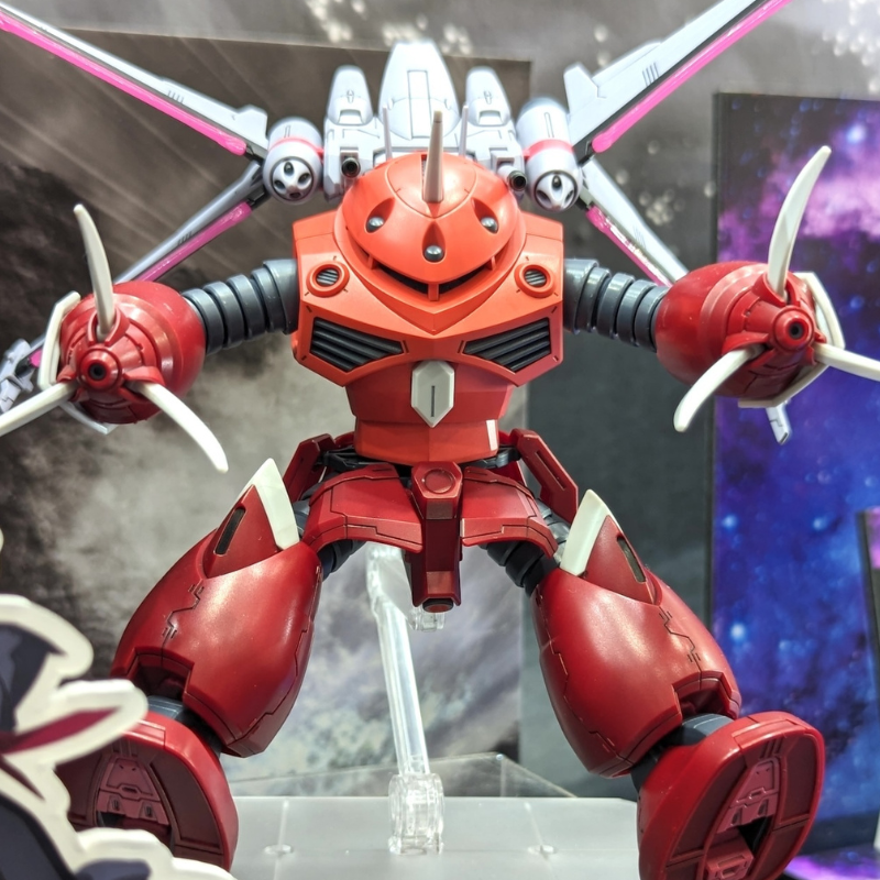 HG 1/144 ズゴック(SEED FREEDOM Ver.)の塗装完成見本を展示（第62回