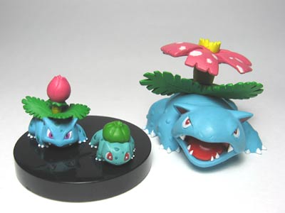 フシギダネ進化系（立体ポケモン図鑑） | おなかいっぱい