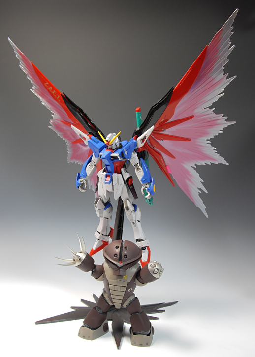 MG デスティニーガンダムエクストリームブラストモード 完成レビュー