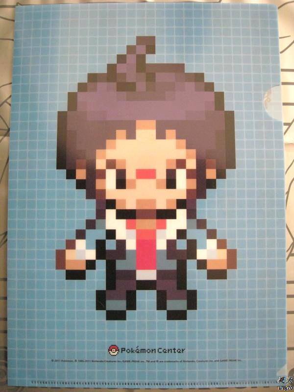 A4クリアファイル ゲームドット(チェレン、BE(ベル)、N、レシラム