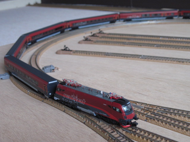 Hobbytrain railjet 入線 | かもつどっとこむブログ