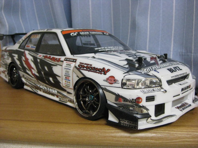 売り切り ラジコンボディ ヨコモ ER34 スカイライン BN風 ラジコン