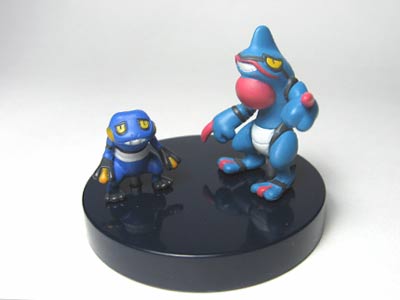 グレッグル進化系（立体ポケモン図鑑） | おなかいっぱい