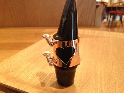 ハート型 ♡ リガチャー | 永江楽器 スタッフブログ