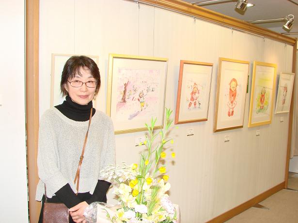 三越札幌店で高田法子さんの作品展 | 通信文化協会北海道地方本部