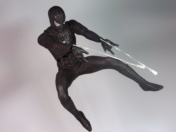 ホットトイズ スパイダーマン (ブラック・コスチューム版) レビュー