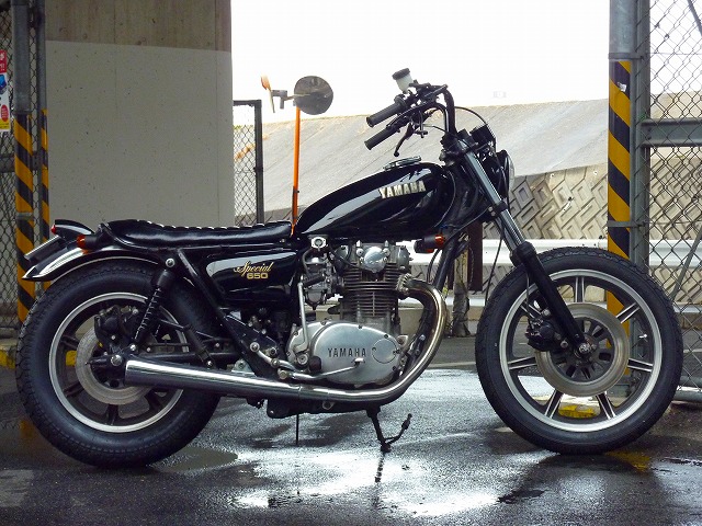 XS650用パーツ第2弾 シート | AN-BU CUSTOM MOTORS