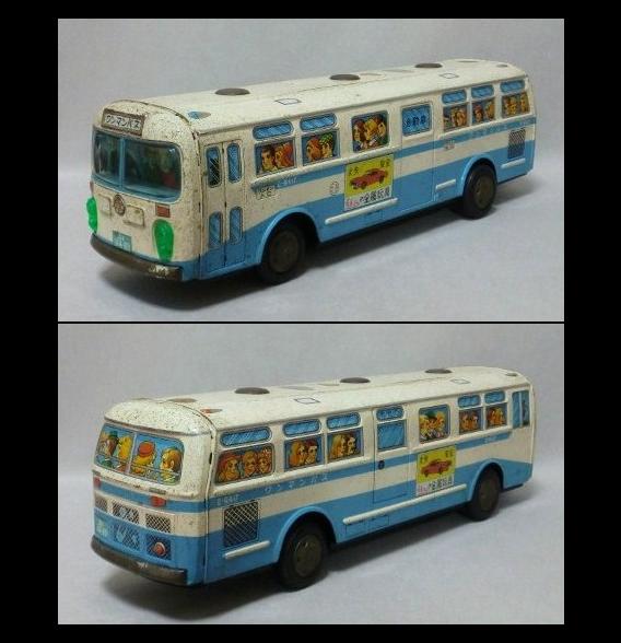 昭和レトロ 日本製 ブリキ ワンマンバス | 半蔵庵