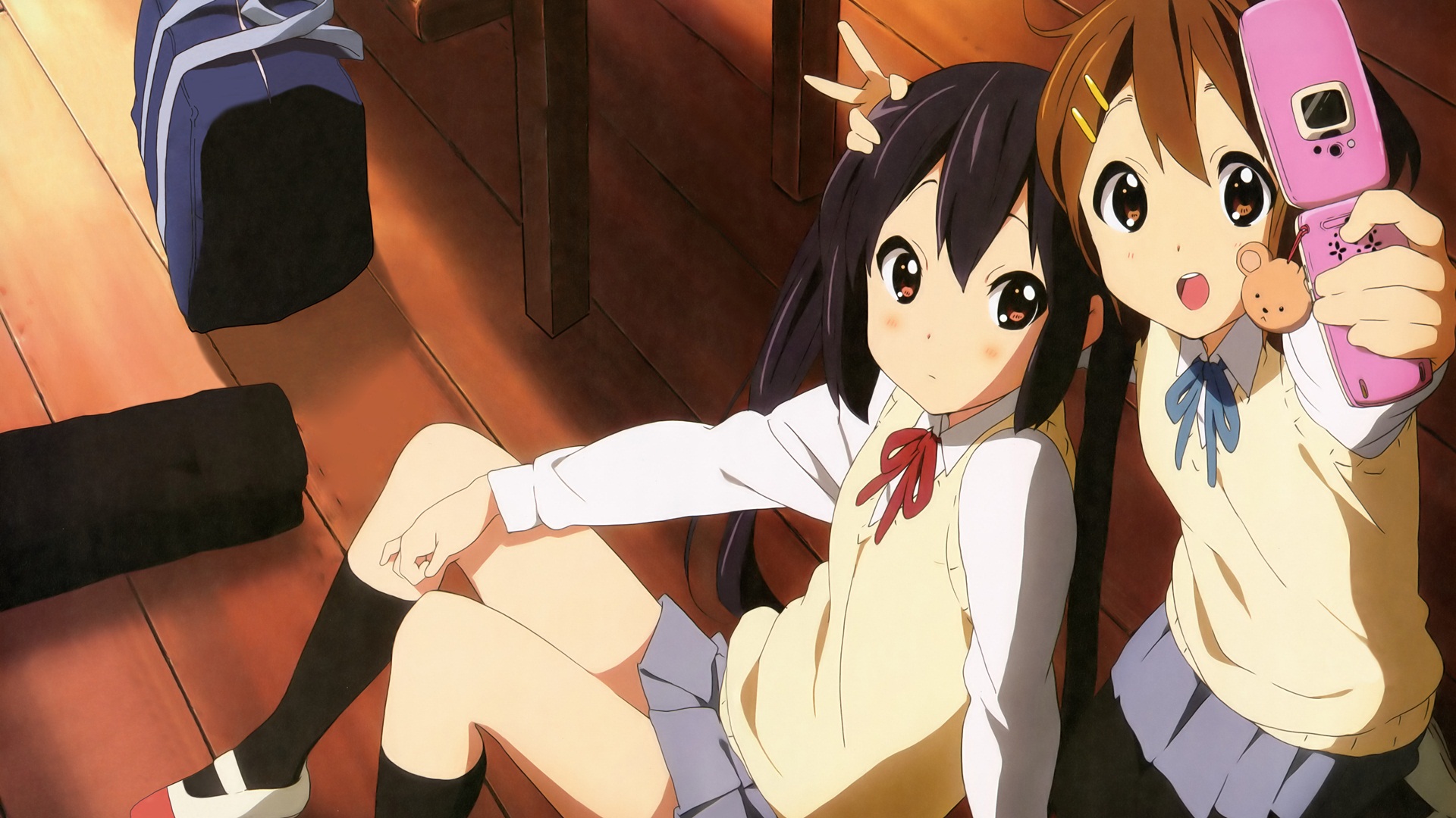 あずさのけいおん壁紙日記☆ ゆい・あず